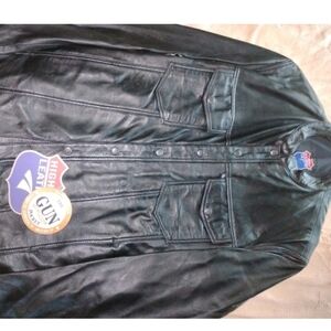 Men's Black Highway Leather Leather Jacket